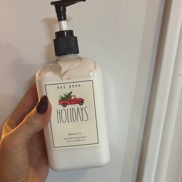 Rae Dunn Other - Rae Dunn Holidays Balsam Fir Hand Lotion - Cream